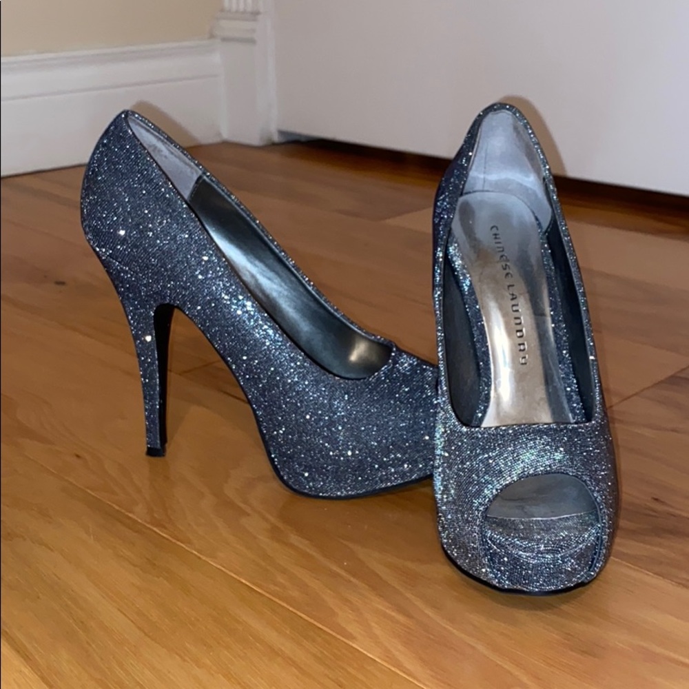 Chinese laundry silver heels
